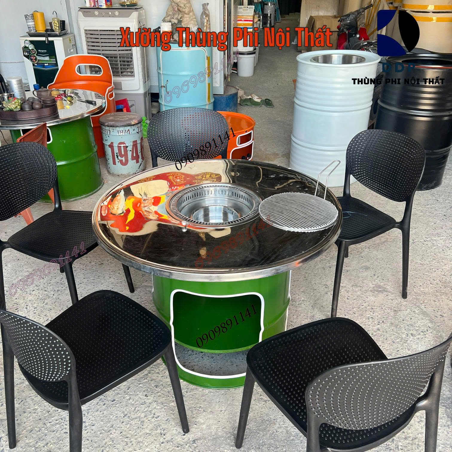 Ưu điểm nổi bật của bàn nướng inox vỉa hè