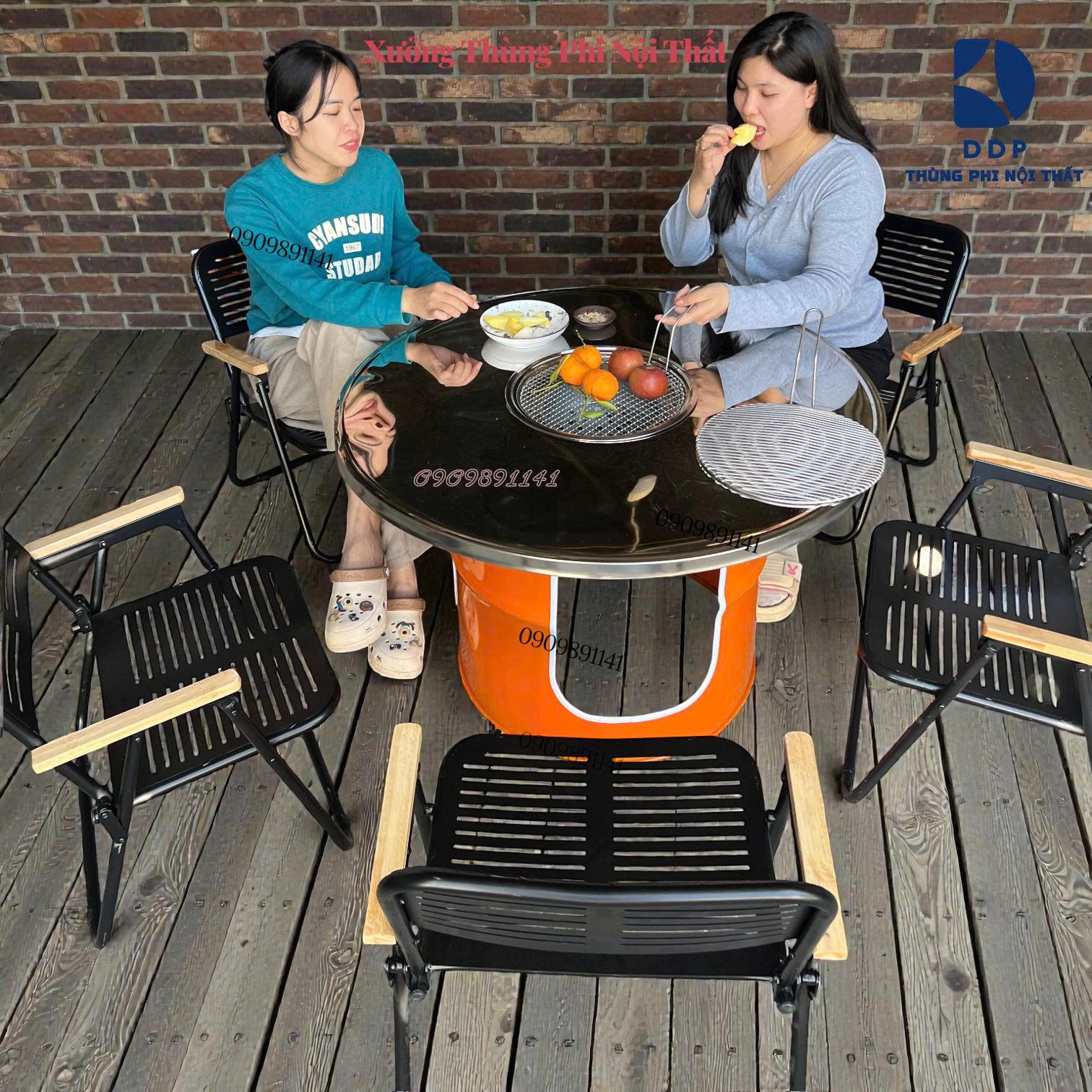 Lựa chọn kích thước và kiểu dáng bàn nướng