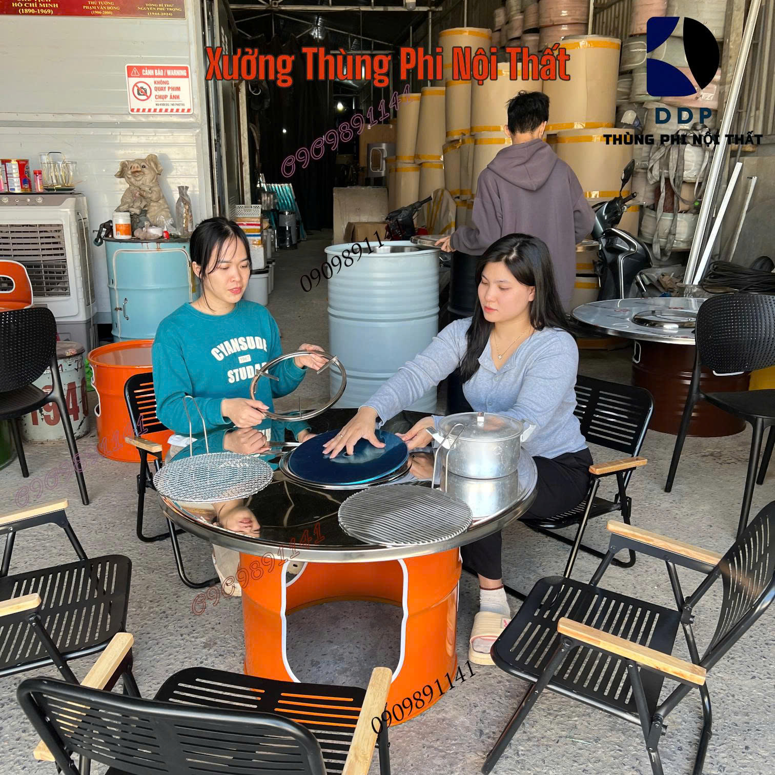 Vệ sinh bàn nướng sau mỗi lần sử dụng