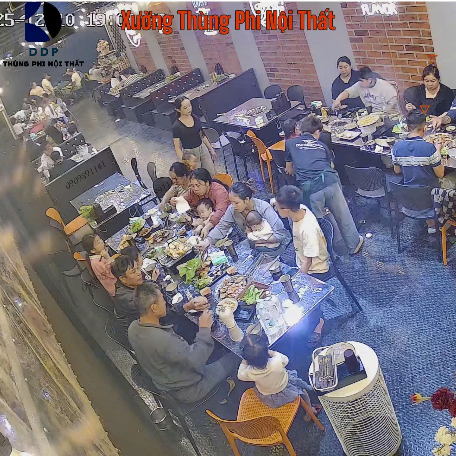 Bàn lẩu nướng kết hợp