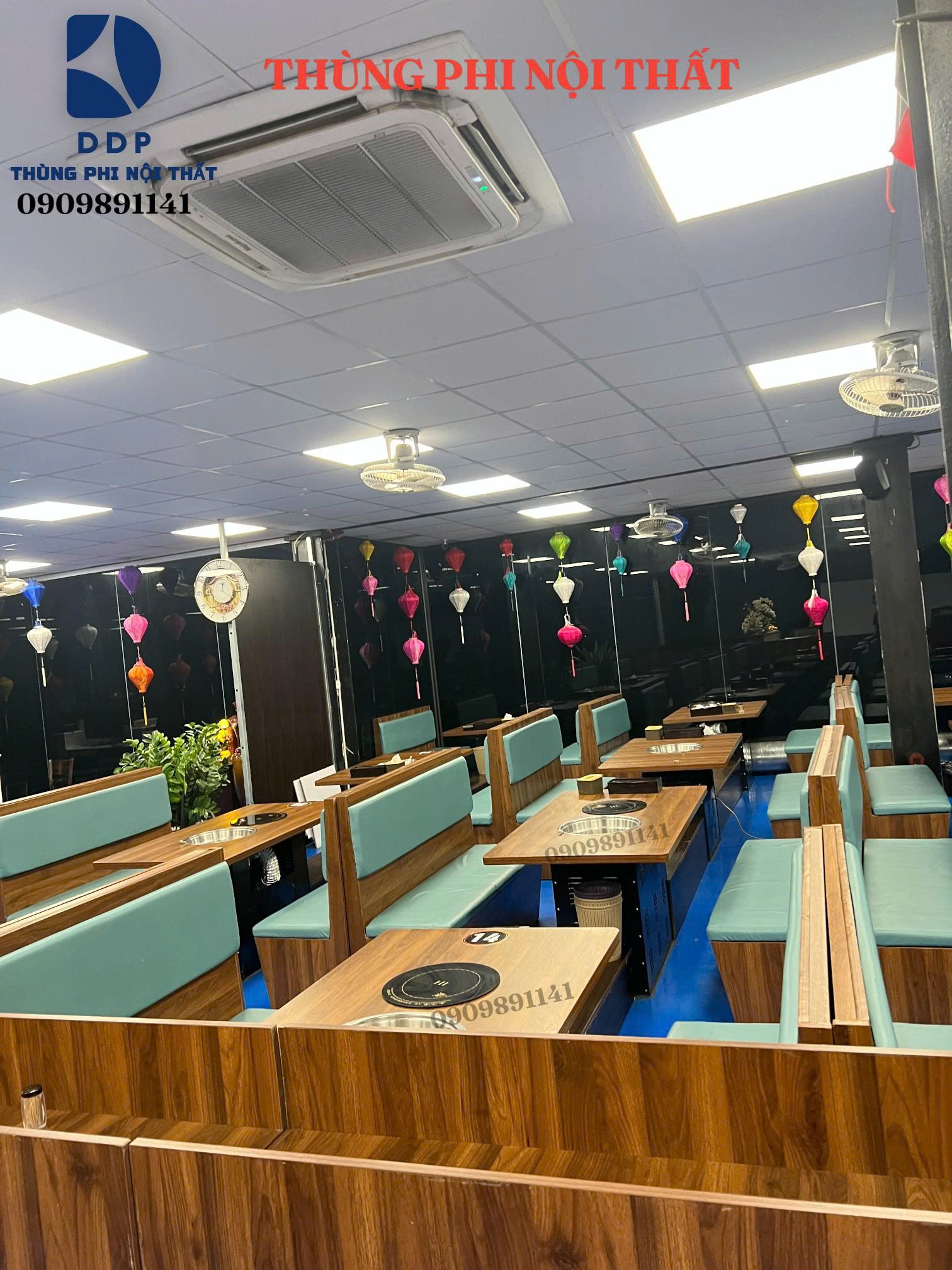 Lời khuyên khi mua bàn ăn lẩu nướng cho quán