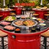 bàn lẩu nướng