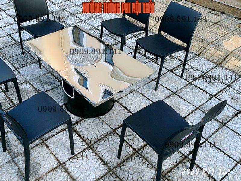 bàn lẩu nướng giá rẻ