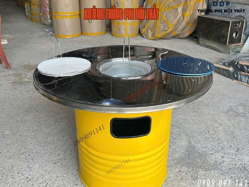 bàn ghế đồ nướng