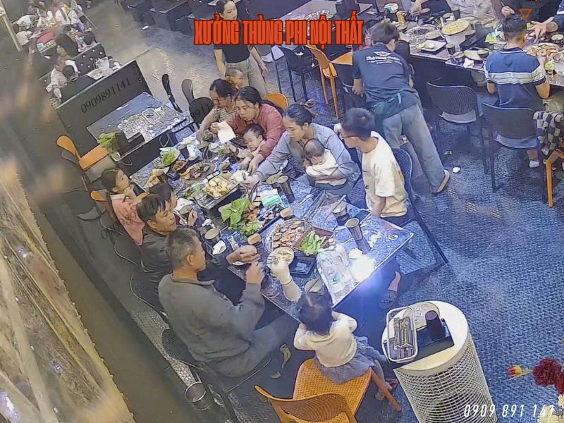 bàn ghế nướng