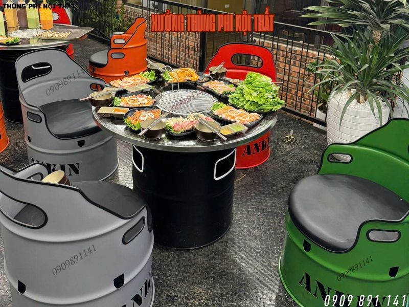 hệ thống hút khói bếp nướng