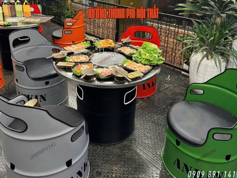 hệ thống hút khói quán nướng