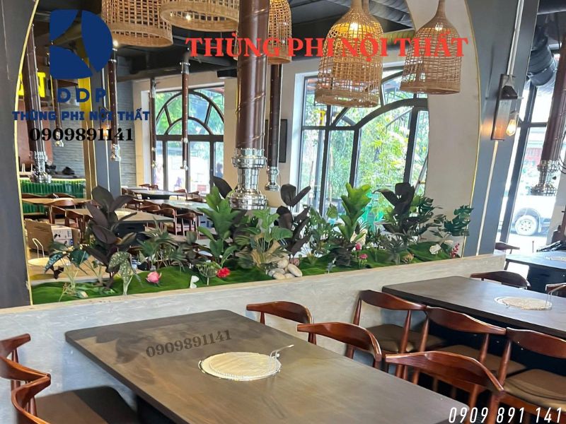 hệ thống hút khói tại bàn