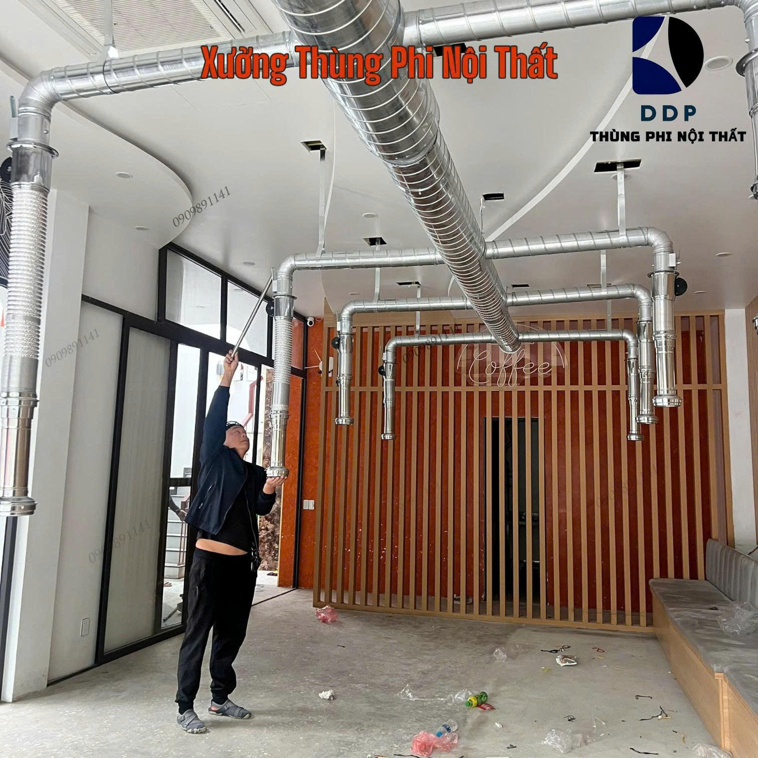 Quy trình lắp đặt hệ thống hút mùi quán nướng chuyên nghiệp