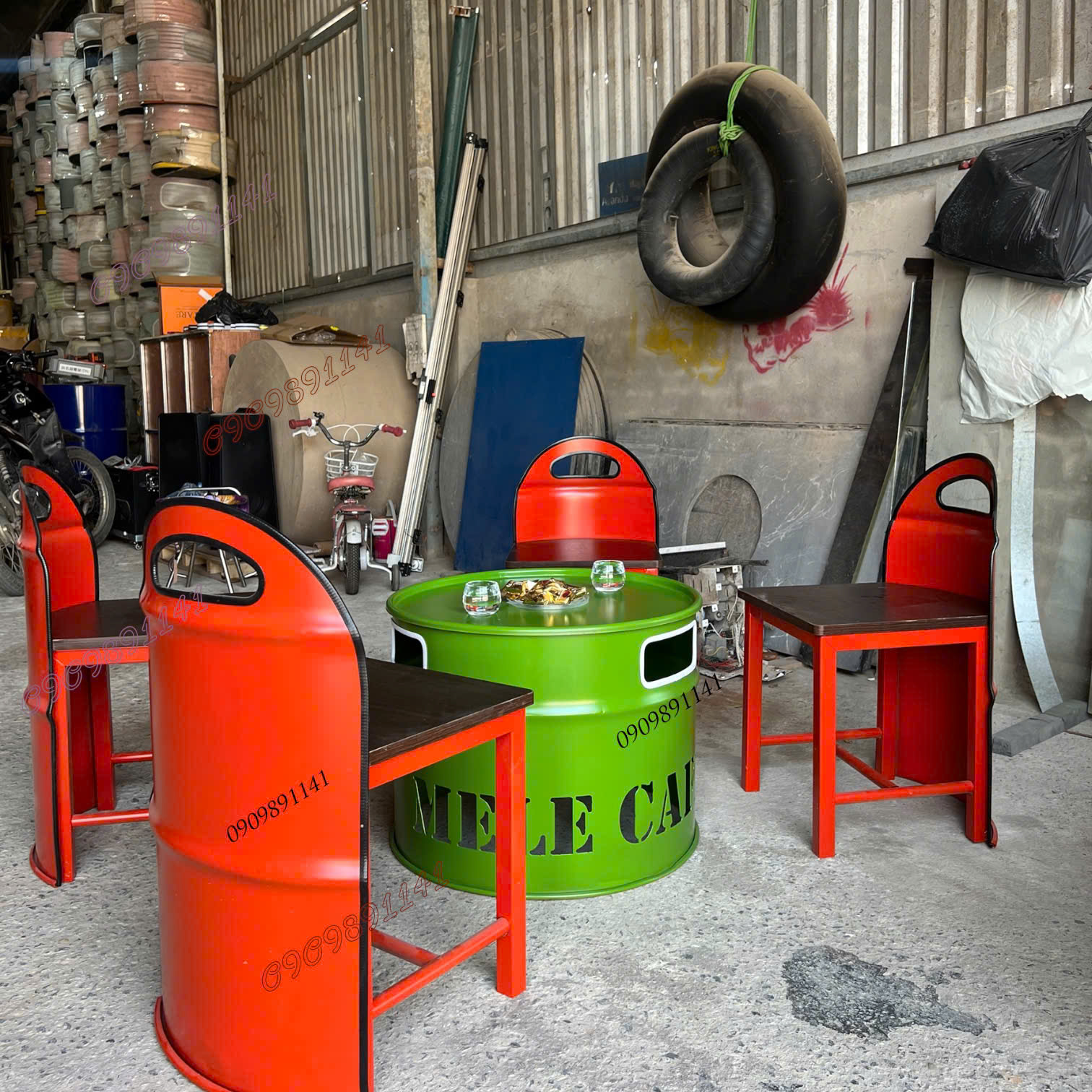 ghe-phi-con-11 Điểm nhấn ấn tượng cho quán cafe sân thượng (Rooftop)